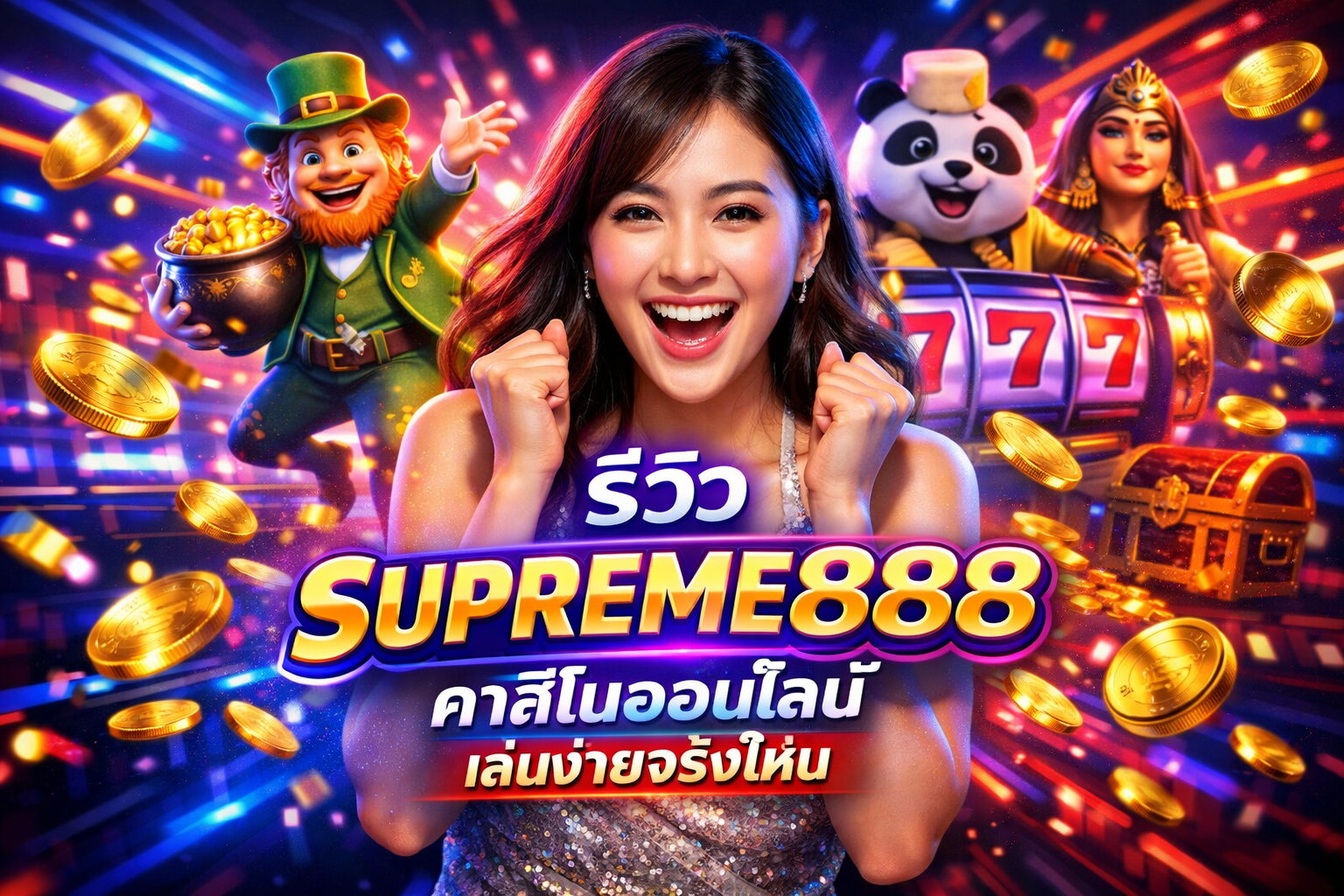 รีวิว SUPREME888 คาสิโนออนไลน์ เล่นง่ายจริงไหม