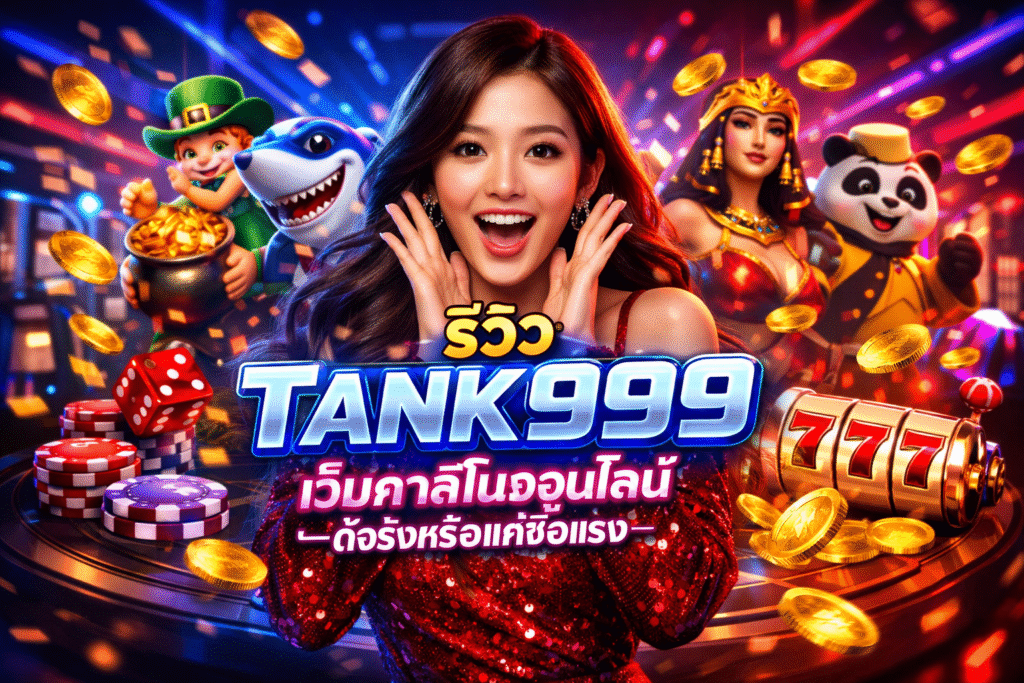 รีวิว TANK999 เว็บคาสิโนออนไลน์ ดีจริงหรือแค่ชื่อแรง